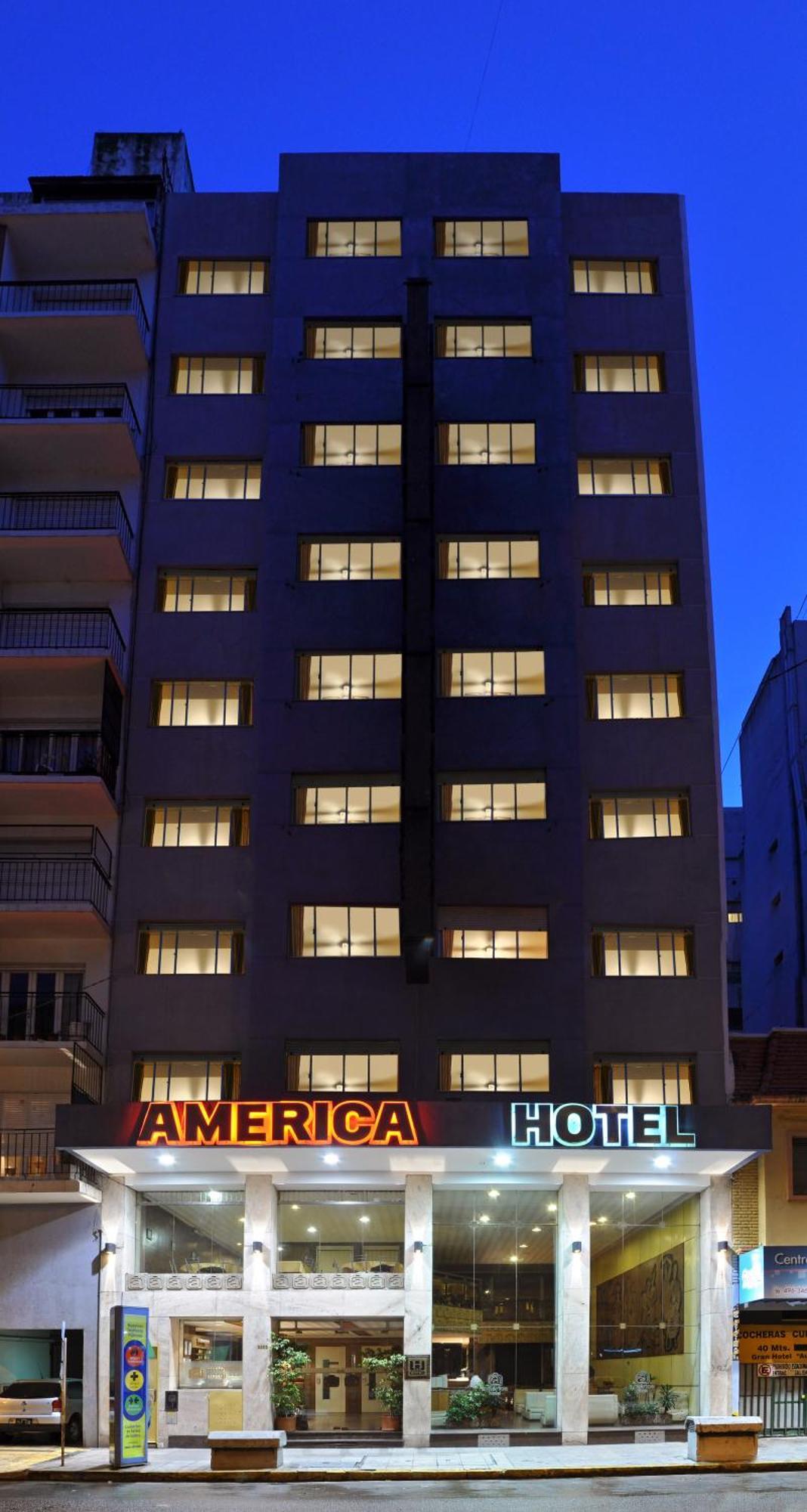 Hotel America Mar del Plata Exteriör bild