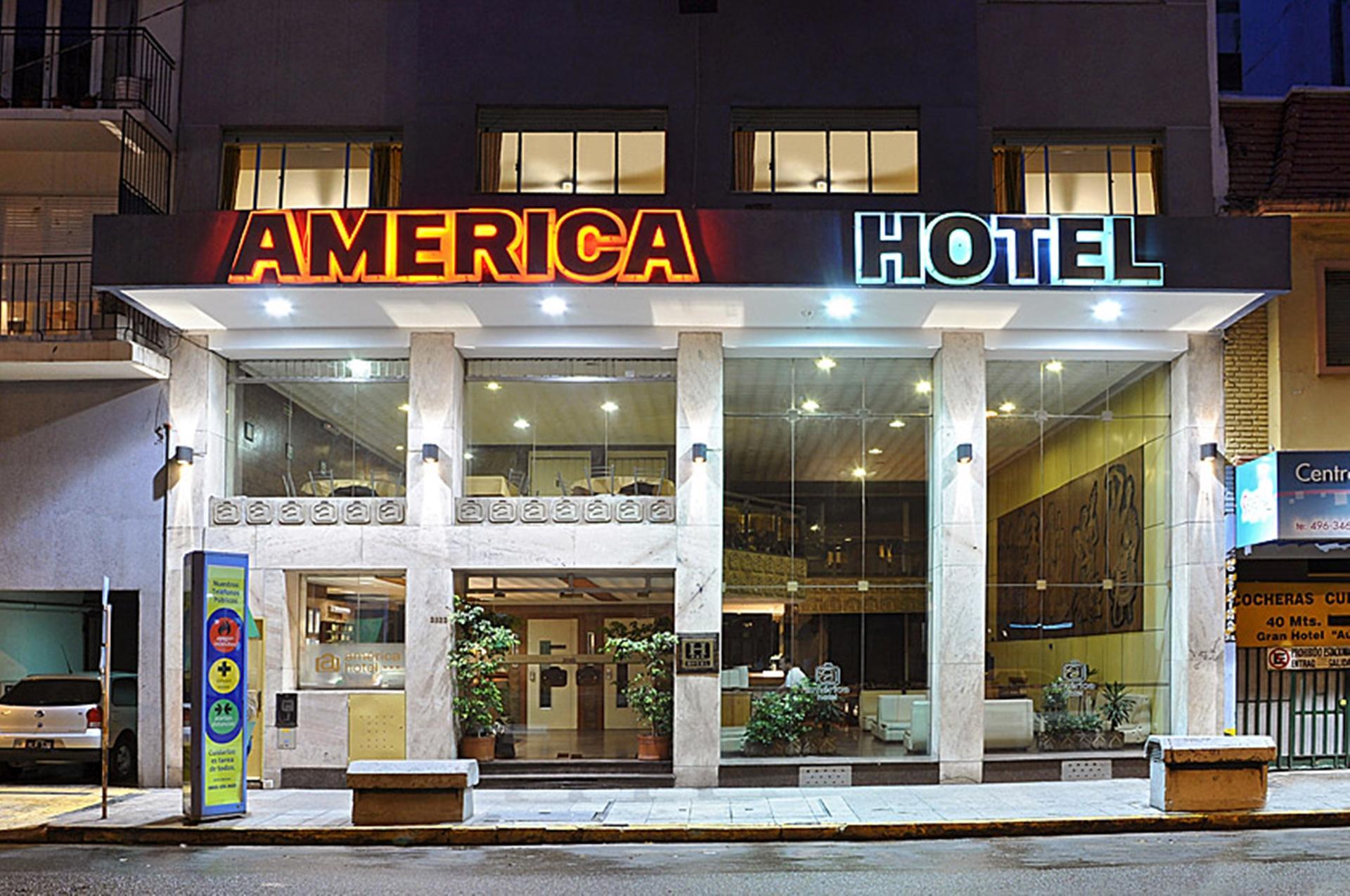 Hotel America Mar del Plata Exteriör bild