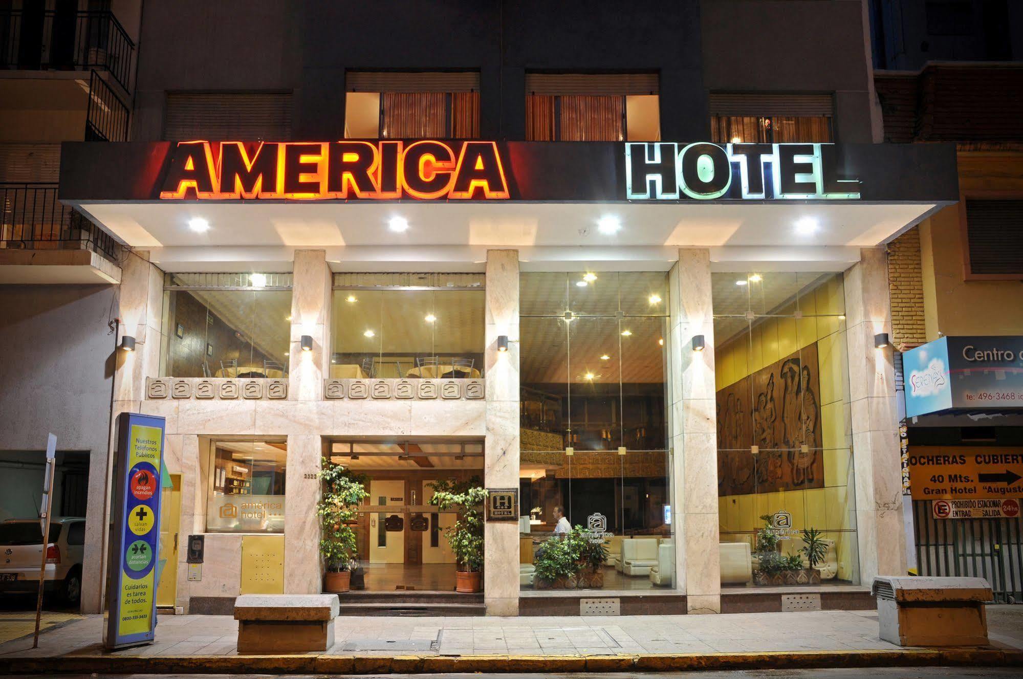 Hotel America Mar del Plata Exteriör bild